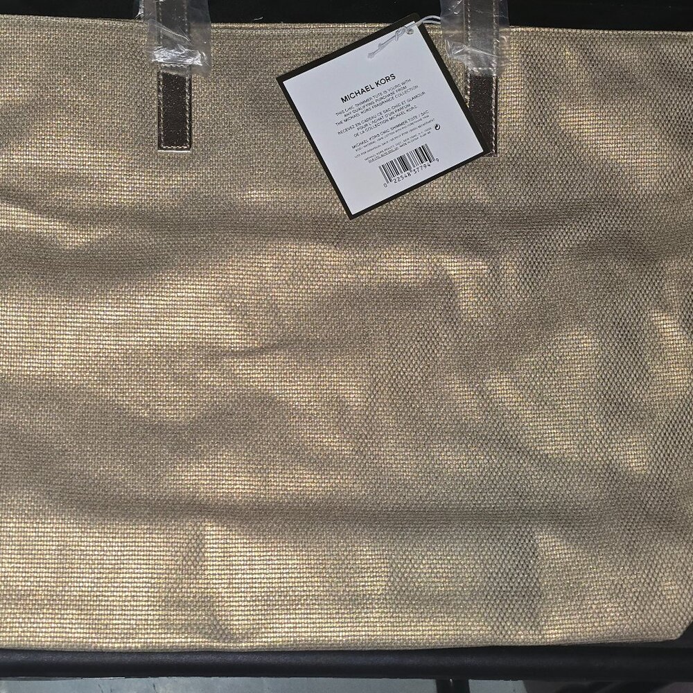 Michael Kors Chic Shimmer Tote NWT